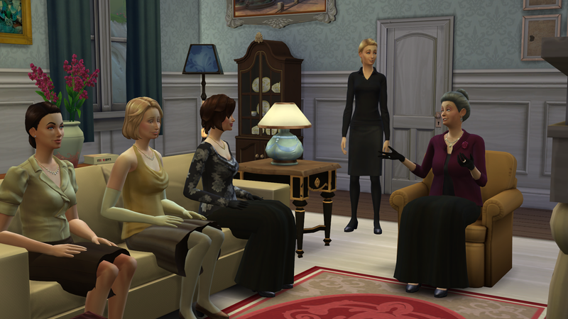 Illustration for article titled Downton Abbey, Made In The Sims 4